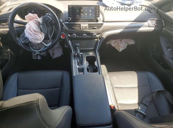 1HGCV1F34LA065648 2020 HONDA ACCORD White Dashboard view