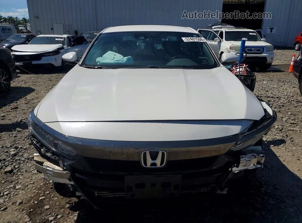 1HGCV1F34LA065648 2020 HONDA ACCORD White Front view