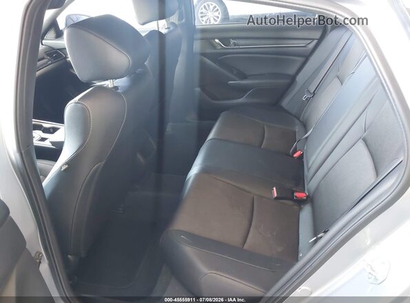1HGCV1F34LA101323 2020 HONDA ACCORD Silver Widok naklejki z numerem VIN