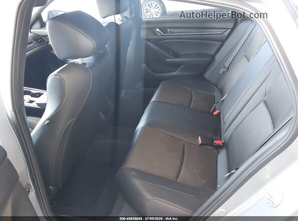 1HGCV1F34LA101323 2020 HONDA ACCORD Gray Widok naklejki z numerem VIN