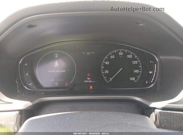 1HGCV1F34LA103251 2020 HONDA ACCORD Черный Вид задних сидений