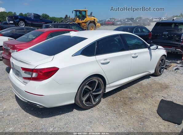 1HGCV1F34LA119773 2020 HONDA ACCORD Белый Задняя правая четверть