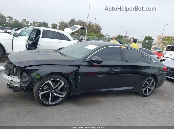 1HGCV1F34LA155723 2020 HONDA ACCORD Black 