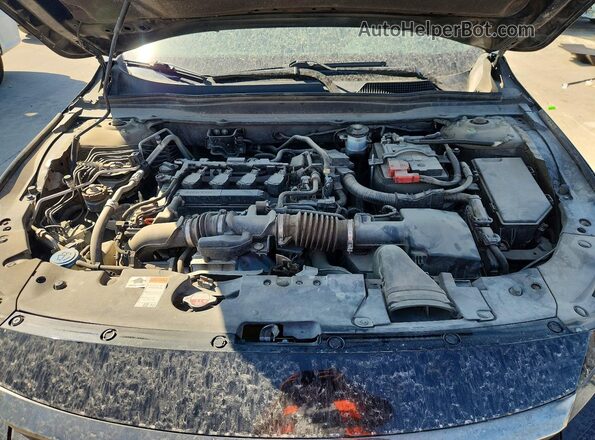 1HGCV1F34MA002471 2021 HONDA ACCORD Black Vista interior trasera