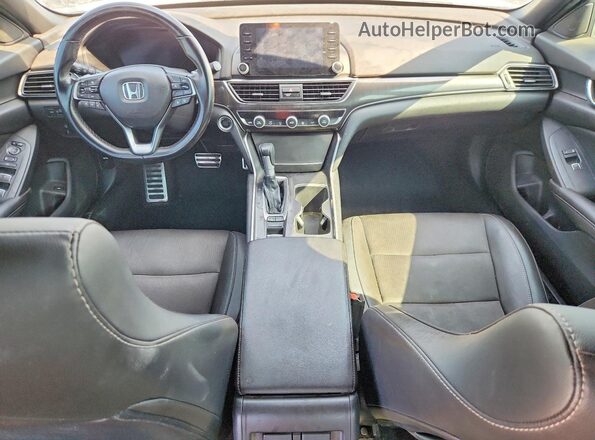 1HGCV1F34MA002471 2021 HONDA ACCORD Black Vista del salpicadero