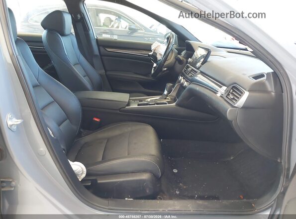 1HGCV1F34MA020663 2021 HONDA ACCORD Blue Vista interior delantera