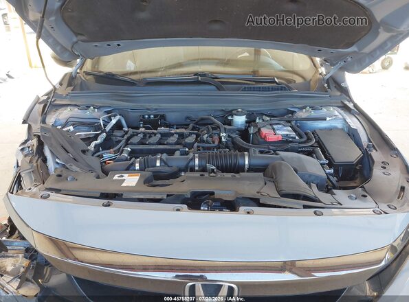 1HGCV1F34MA020663 2021 HONDA ACCORD Blue Vista trasera