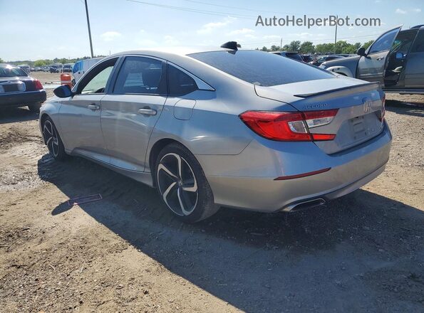 1HGCV1F34MA031498 2021 HONDA ACCORD Gray Tył lewy