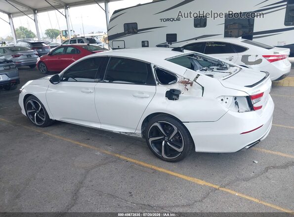 1HGCV1F34MA052674 2021 HONDA ACCORD White 