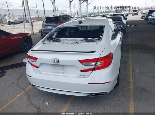 1HGCV1F34MA052674 2021 HONDA ACCORD White 
