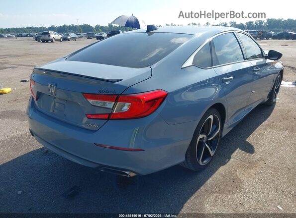 1HGCV1F34MA086369 2021 HONDA ACCORD Gray Rear right