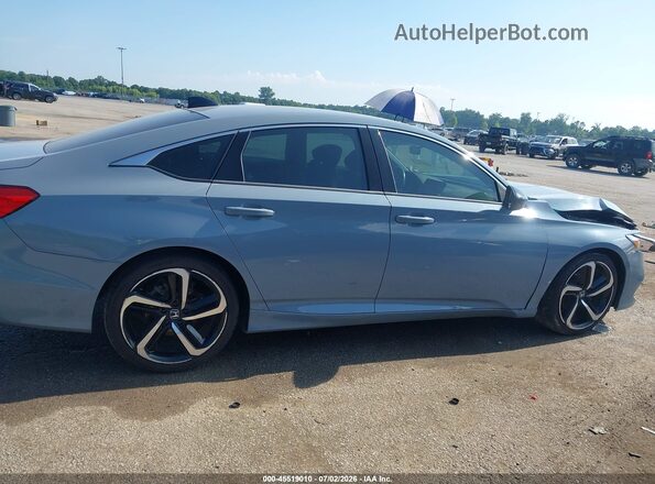 1HGCV1F34MA086369 2021 HONDA ACCORD Gray Rear interior view