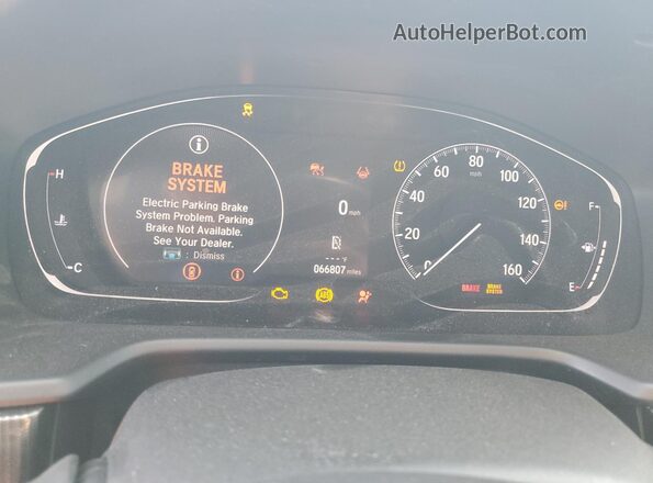 1HGCV1F34MA107799 2021 HONDA ACCORD Gray Widok zestawu wskaźników