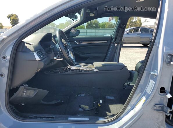 1HGCV1F34MA107799 2021 HONDA ACCORD Gray Widok wnętrza z przodu