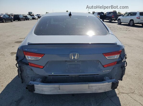 1HGCV1F34MA107799 2021 HONDA ACCORD Gray Widok z tyłu