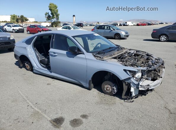 1HGCV1F34MA107799 2021 HONDA ACCORD Gray Przód prawy