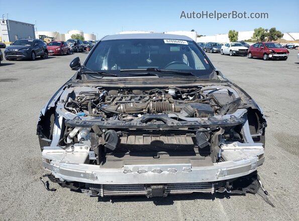 1HGCV1F34MA107799 2021 HONDA ACCORD Gray Widok z przodu