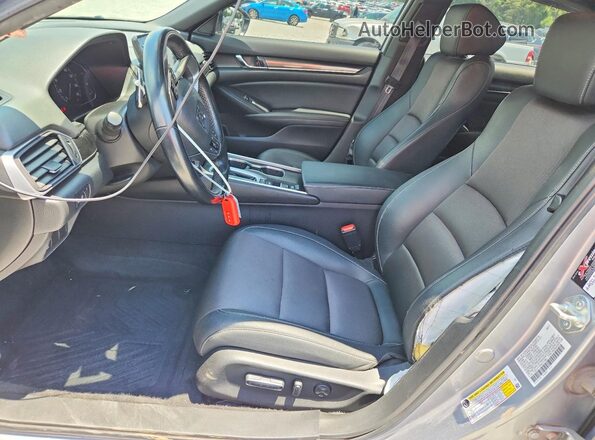 1HGCV1F34MA107883 2021 HONDA ACCORD Silver Front interior view
