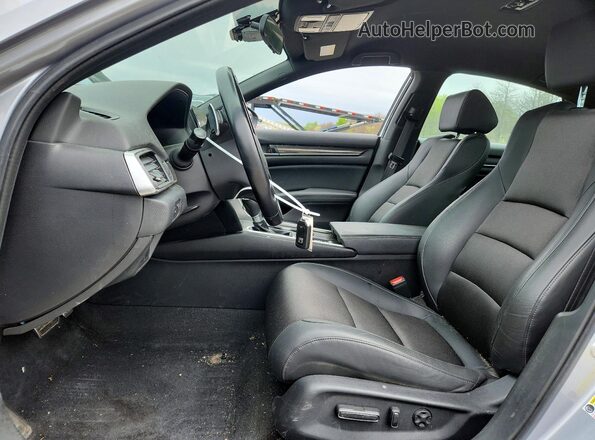 1HGCV1F34NA036346 2022 HONDA ACCORD Серебряный Вид салона спереди
