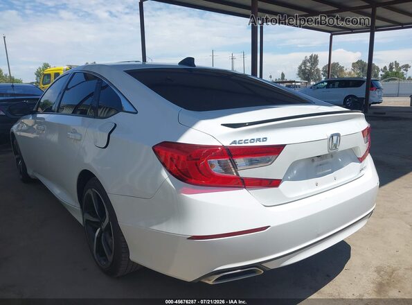 1HGCV1F34NA124443 2022 HONDA ACCORD White Tył lewy