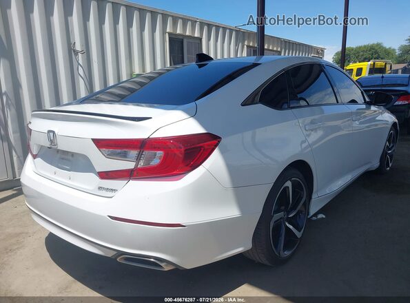 1HGCV1F34NA124443 2022 HONDA ACCORD White Tył prawy