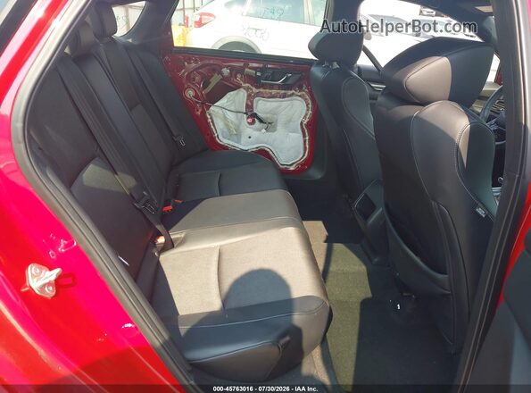 1HGCV1F35JA015385 2018 HONDA ACCORD Red Вид наклейки з VIN-кодом