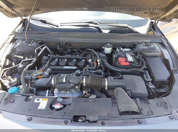 1HGCV1F35JA132495 2018 HONDA ACCORD Gray Vista trasera