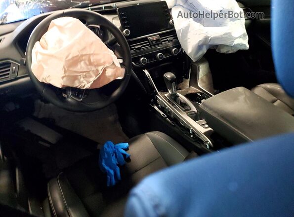 1HGCV1F35JA207552 2018 HONDA ACCORD Red Вид панелі приладів