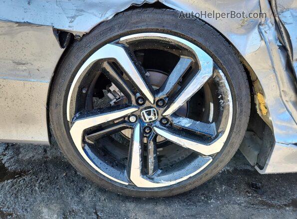 1HGCV1F35JA246254 2018 HONDA ACCORD Silver 