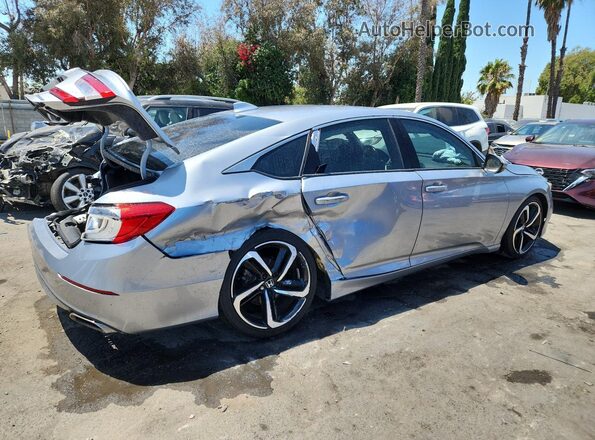 1HGCV1F35JA246254 2018 HONDA ACCORD Silver 