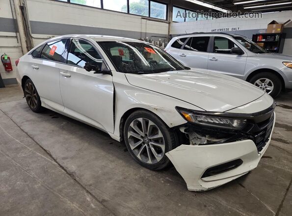 1HGCV1F35JA260574 2018 HONDA ACCORD White 