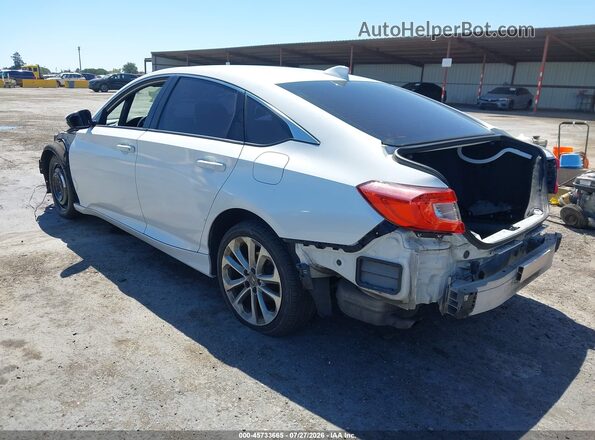 1HGCV1F35JA265905 2018 HONDA ACCORD Белый Задняя левая четверть
