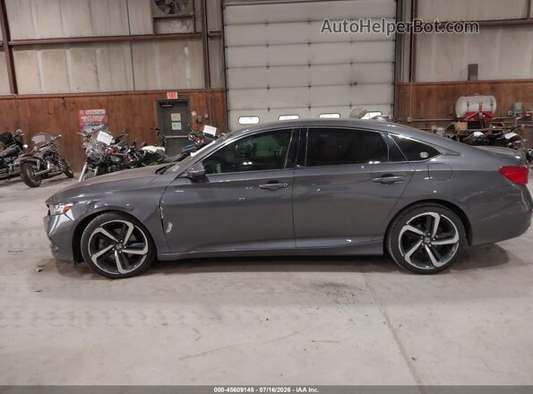1HGCV1F35KA024637 2019 HONDA ACCORD Серый Панорамный вид салона 360°
