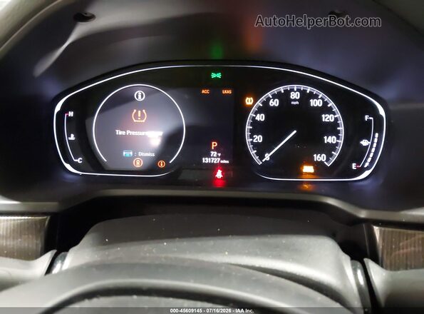 1HGCV1F35KA024637 2019 HONDA ACCORD Серый Вид задних сидений