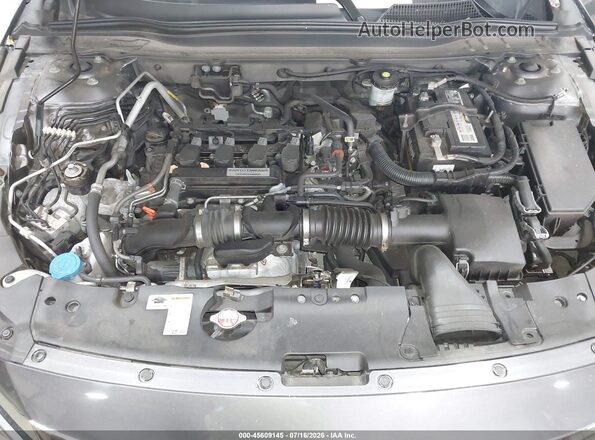 1HGCV1F35KA024637 2019 HONDA ACCORD Серый Вид сзади