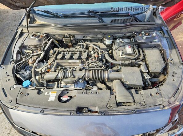 1HGCV1F35KA024847 2019 HONDA ACCORD Gray Widok wnętrza z tyłu