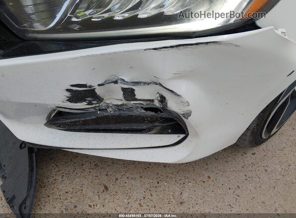 1HGCV1F35KA046962 2019 HONDA ACCORD White Вид спереду