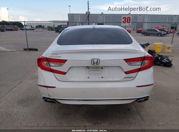 1HGCV1F35KA046962 2019 HONDA ACCORD White 