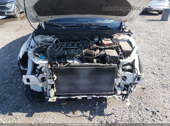 1HGCV1F35KA111714 2019 HONDA ACCORD White Rear view