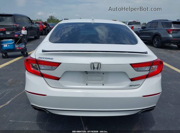 1HGCV1F35KA130134 2019 HONDA ACCORD White 