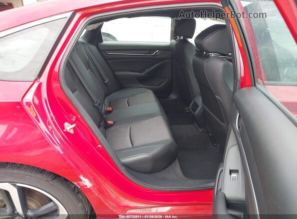 1HGCV1F35KA164512 2019 HONDA ACCORD Red VIN կոդի պիտակի տեսք