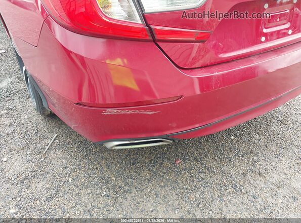 1HGCV1F35KA164512 2019 HONDA ACCORD Red 