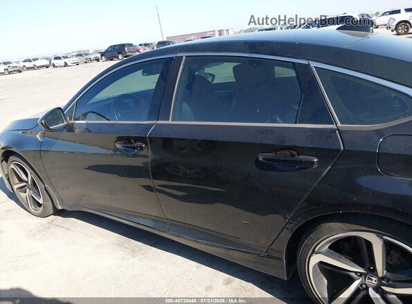 1HGCV1F35LA058692 2020 HONDA ACCORD Черный 