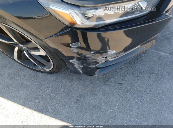 1HGCV1F35LA058692 2020 HONDA ACCORD Черный 