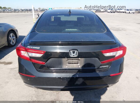 1HGCV1F35LA058692 2020 HONDA ACCORD Черный 