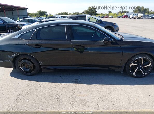 1HGCV1F35LA058692 2020 HONDA ACCORD Черный Панорамный вид салона 360°