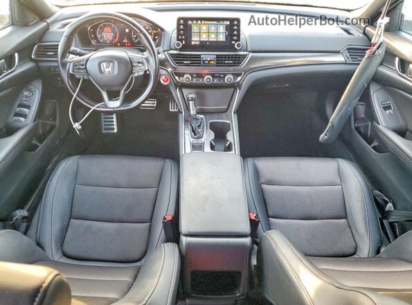 1HGCV1F35LA070258 2020 HONDA ACCORD Silver წინა პანელის ხედი