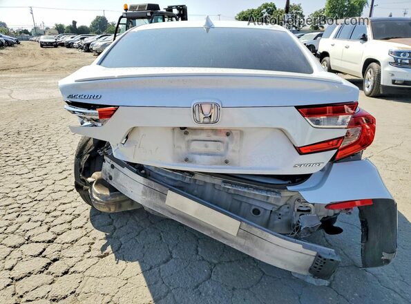 1HGCV1F35LA107356 2020 HONDA ACCORD White Вид ззаду