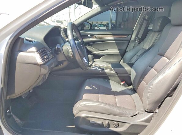 1HGCV1F35LA107356 2020 HONDA ACCORD White Вид салону спереду