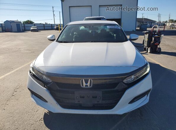 1HGCV1F35LA145069 2020 HONDA ACCORD White Vista frontal